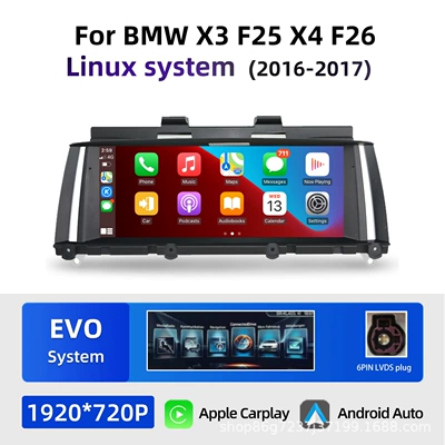 DVD Navigation F25 X4 F26 8.8inch - linux-evo-88inch