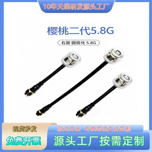 FPV樱桃天线二代 高增益 圆极化左右旋5.8G无人机图传无人机天线