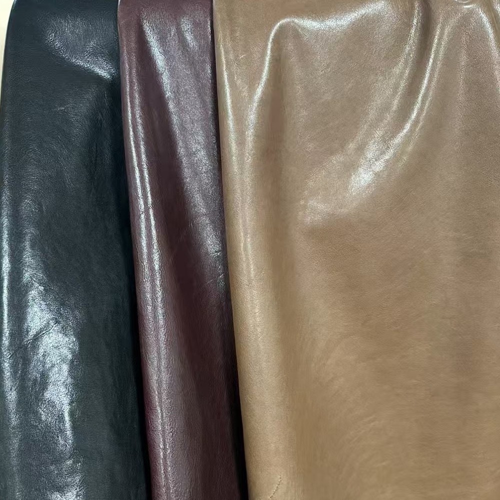 厂家现货头层孟加拉牛皮植鞣皮箱包鞋材黄牛皮成品