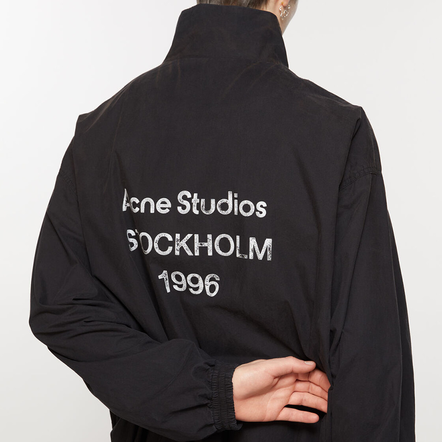 Tide AC1996 hacer vieja sucia LOGO chaqueta de letras pareja suelta hombre y mujer abrigo casual chaqueta de calle alta abrigo