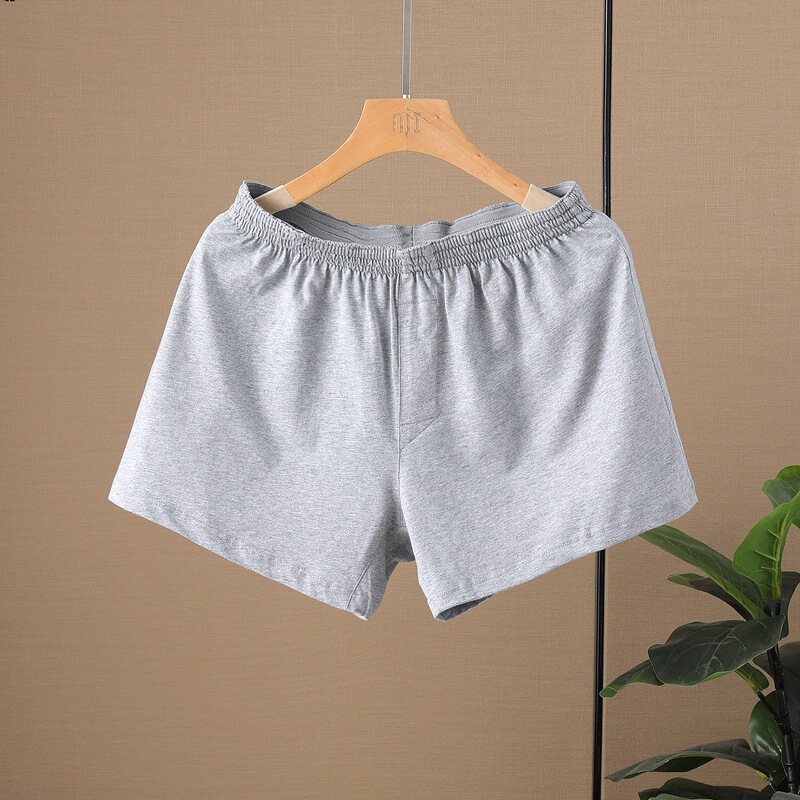 Arrow Pants Men's Pure Cotton Loose Plus Size Boxer Shorts Spring and Summer Home Breathable Short Pajamas Comfortable Boxer Briefs Arrow Pants Men's Pure Cotton Loose Plus Size Boxer Shorts Spring and Summer Home Breathable Short Pajamas Comfortable Boxer Briefs