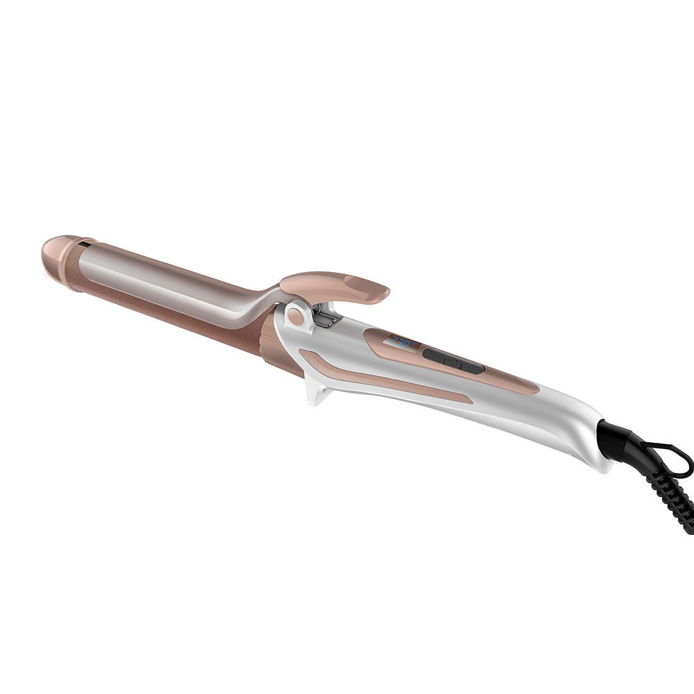 MESKY2021可定制LOGO跨境电商亚马逊高热度卷发器陶瓷桶卷发器