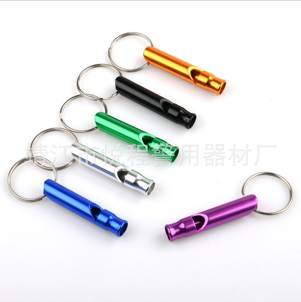Outdoor Aluminum Alloy Whistle Self-Defense Self-Defense for Women at Night Self-Defense and Self-Rescue for Outdoor Camping Image