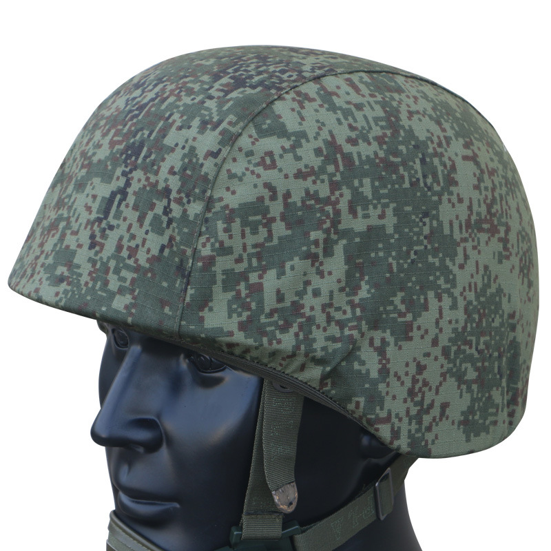 03 Kevlar casco nuevo camuflaje táctico cubierta de casco gancho elástico entrenamiento protector cubierta de casco de acero stock