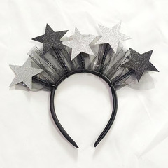 クロスボーダーのメーカー直売の悪魔のコウモリはカチューシャのハロウィンの子供のカチューシャのアクセサリーのパーティーの演出服を作ります。