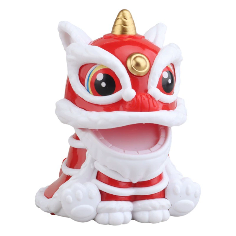 Новый National Tide Lucky Knodding Солнечная энергия Лев Танцевальная машина Украшение в китайском стиле Домашние украшения в виде льва Tide Play Подарки