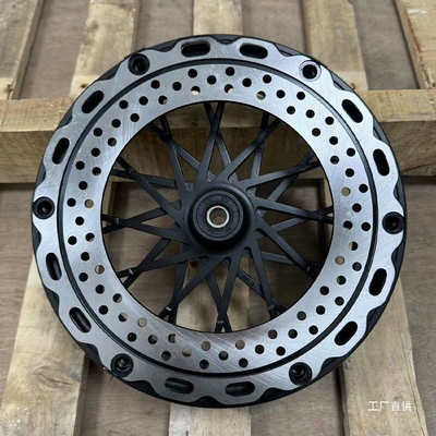 Electric Vehicle Front Hub Reverse Brake: Motorcycle wheel hub