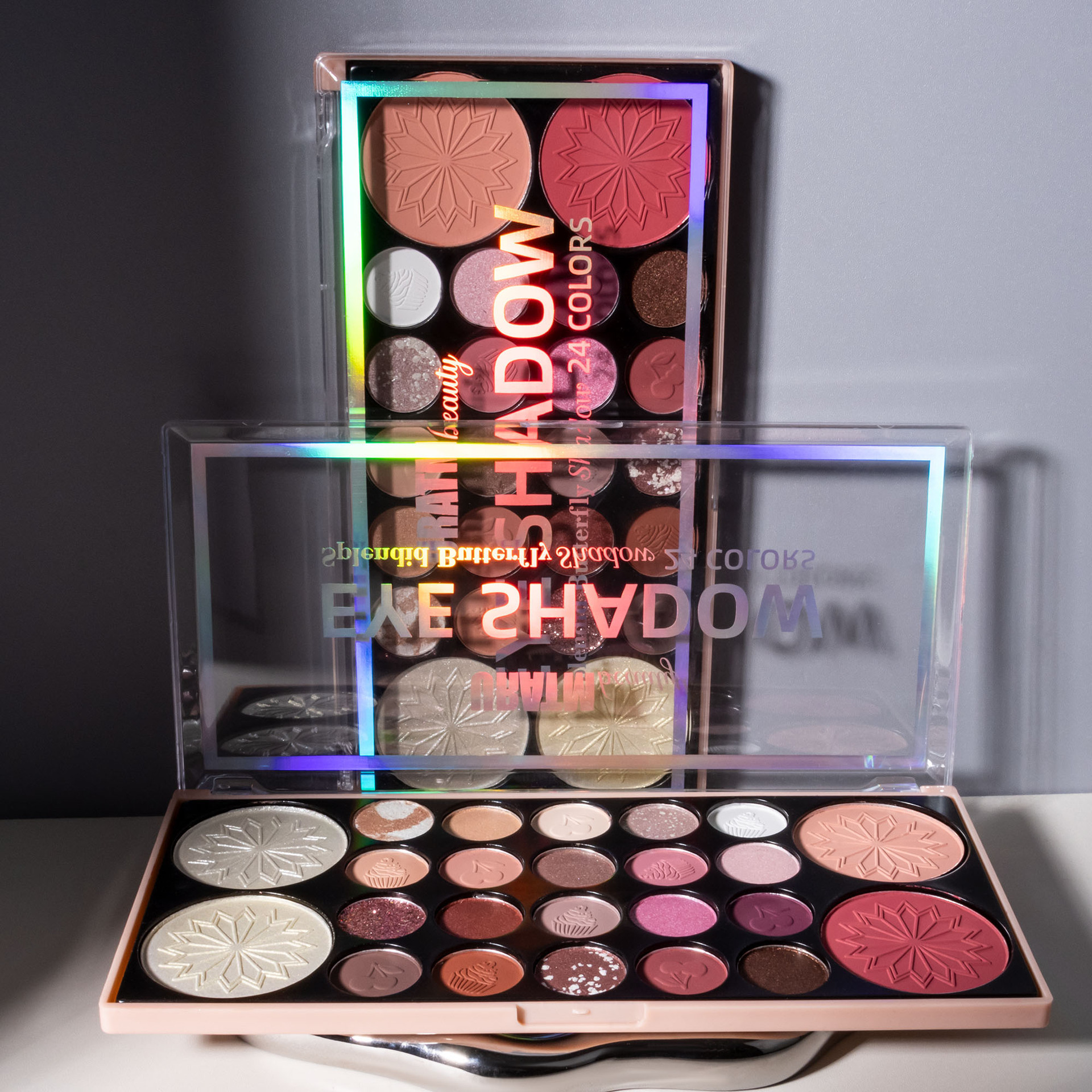 Cross-border bestseller: 24-color multi-functional all-in-one makeup palette, matte, pearlescent, eyeshadow, lipstick, blush, contour and highlight all in one undefined
