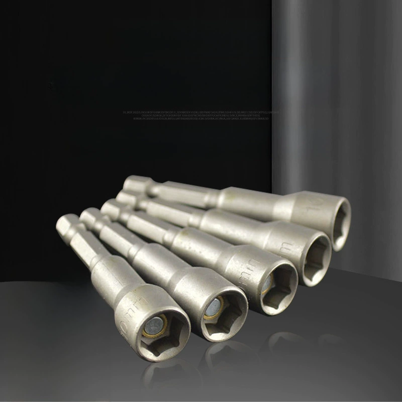 65 Internal hexagonal batch sleeve magnetic deepening 6-19mm hexagonal magnetic sleeve specifications are complete in stock