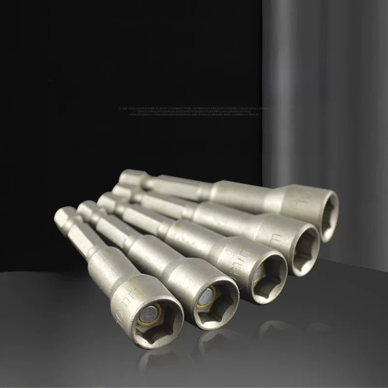 65 Internal hexagonal batch sleeve magnetic deepening 6-19mm hexagonal magnetic sleeve specifications are complete in stock