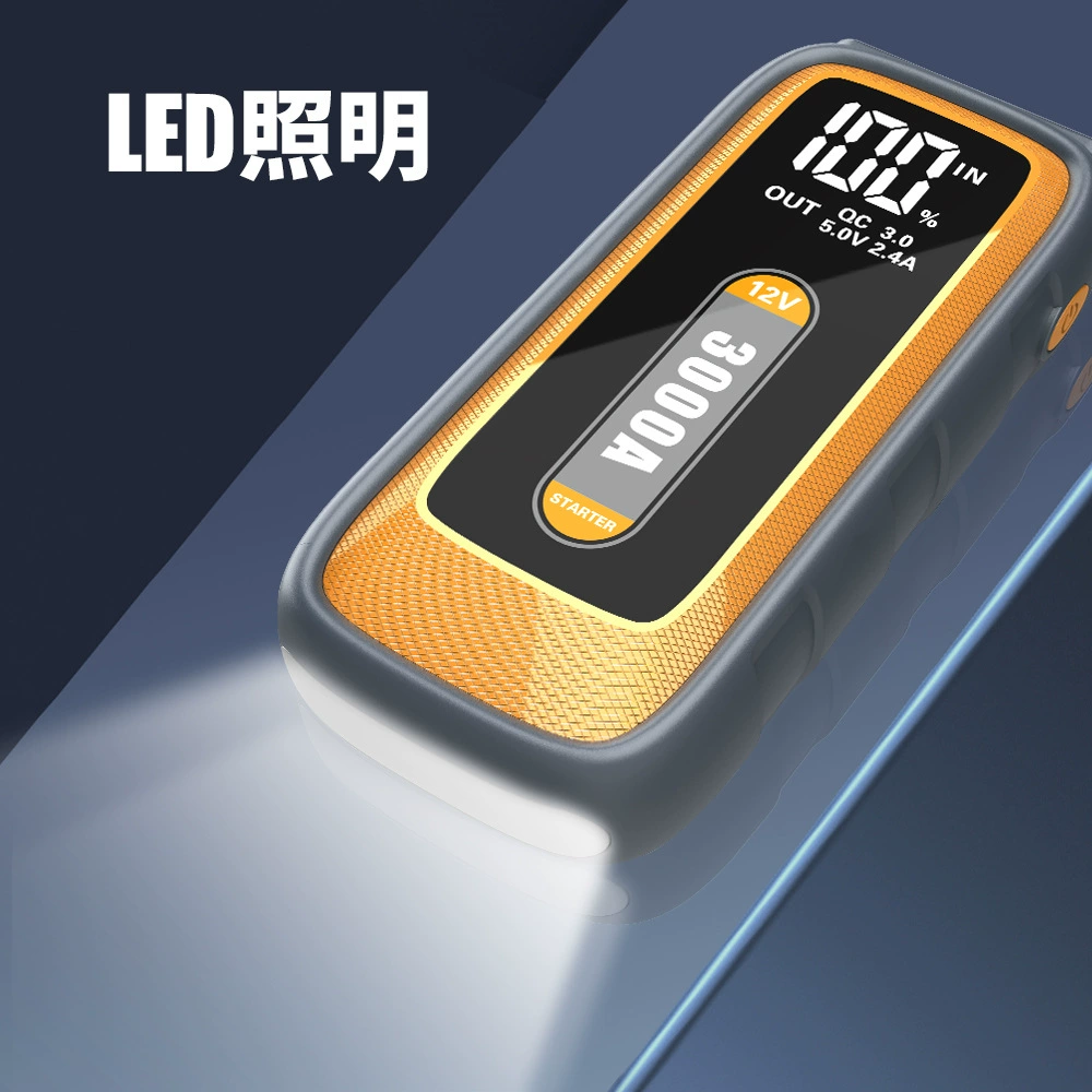 Аварийное питание JumpStarter, источник питания авто, сокровище стартер, надувной, все в одном