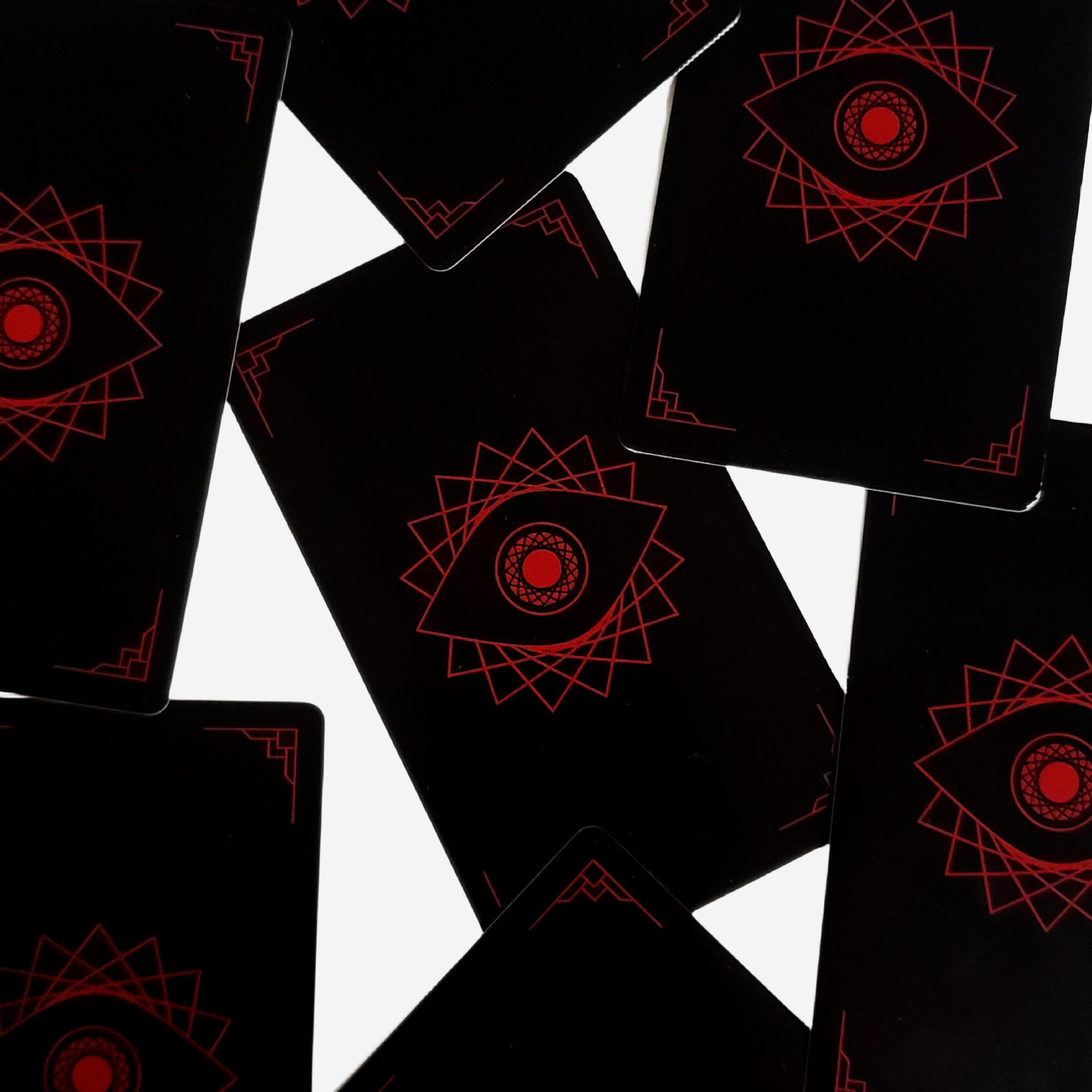 Gioco di società tarot carte da gioco con design intagliato_voghion.com