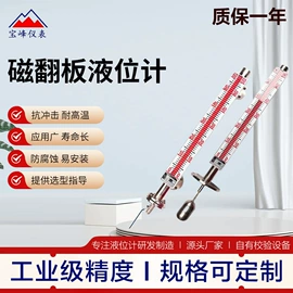磁翻板液位计;液位仪表;玻璃板液位计