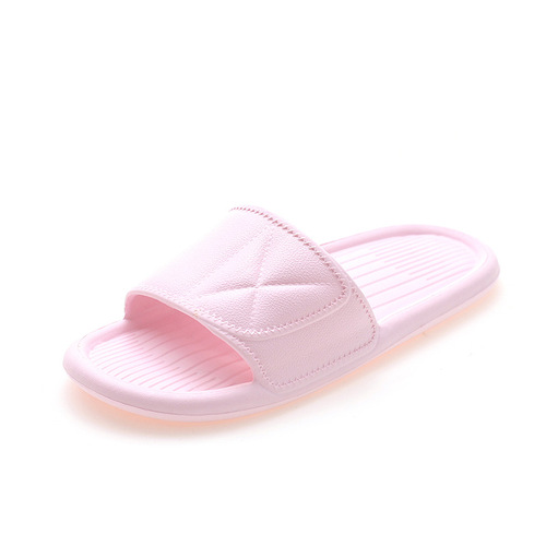 Summer home non-slip men's and women's indoor bathing bathroom EVA foam slippers soft bottom couples home sandals