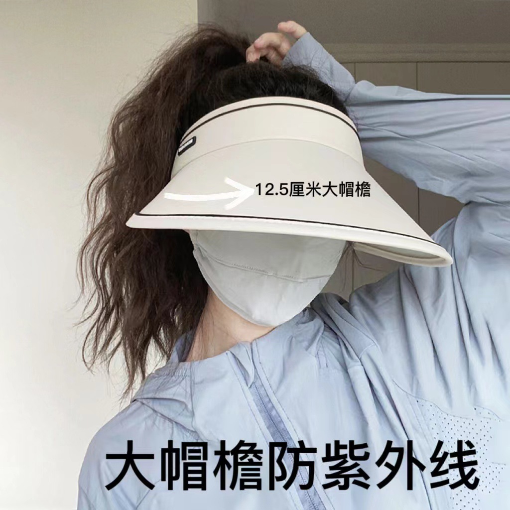 可折叠空顶帽女升级版日本UV防晒帽子户外出游百搭防紫外线遮阳帽 防晒 防摔 防风 遮阳 透气 防水 防虫 减龄 沙滩 休闲 户外 旅行 运动 骑行 送礼 表演 设计 出游 直播 商务 旅拍 夜店 料理 职场 逛街 可折叠防晒空顶帽女 大檐遮阳防晒空顶帽女 运动休闲防紫外线帽子女 可调节UV防晒帽子女 防晒帽子女 沙滩帽女 太阳帽女
