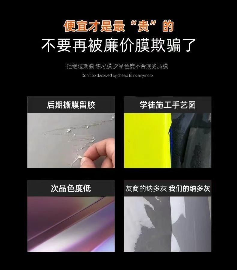 Suitable for Gradient Car Color Change Film, Full Car Wrap Film, Color Matching Car Film, Tesla Modified Car Wrap, Car Paint Film