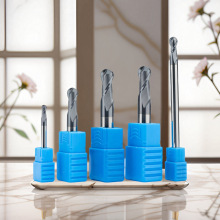 数控刀硬质合金55°球头铣刀高硬度硬质合金球刀4刃球头球刀定制