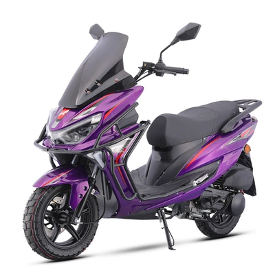 150Cc Fuel Scooter Retro Off-Road Motorcycle National Iv Efi Moped Vehicle Can Be Registered with Tail Box (Motosikletlər)