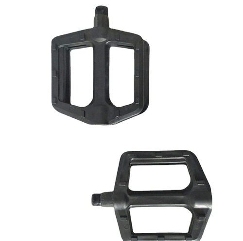 Mountain bike double-bead pedals, bicycle new imitation aluminum alloy plastic ball pedals, riding equipment type 602