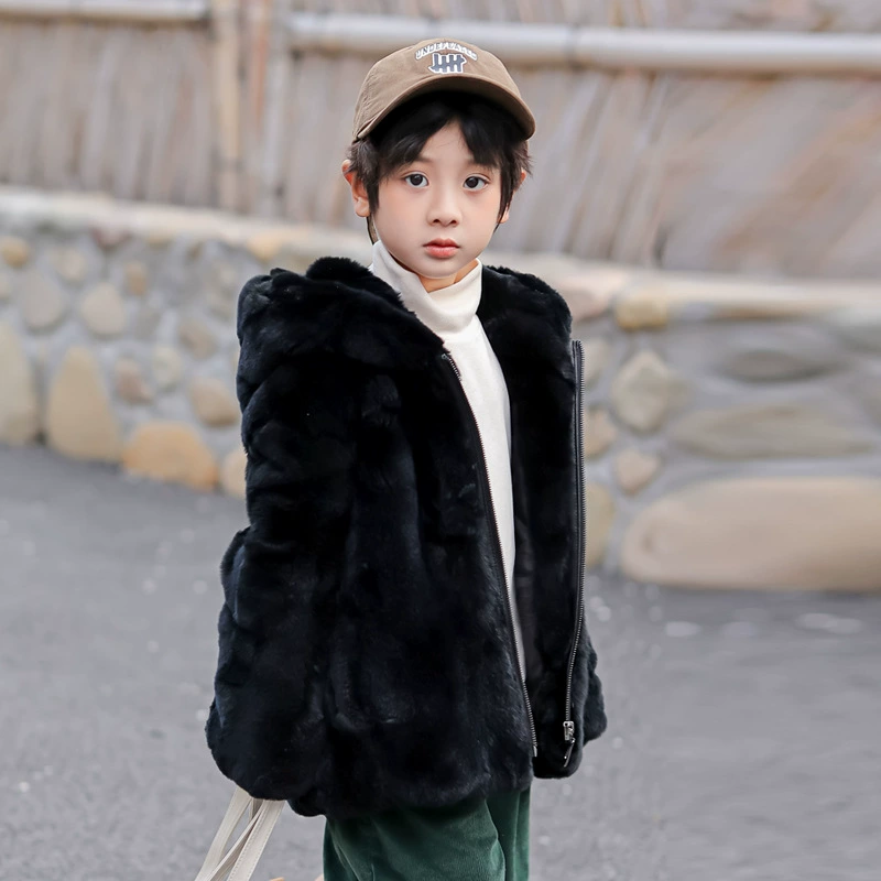 Children's keep warm down jacket for boys, increased thickness