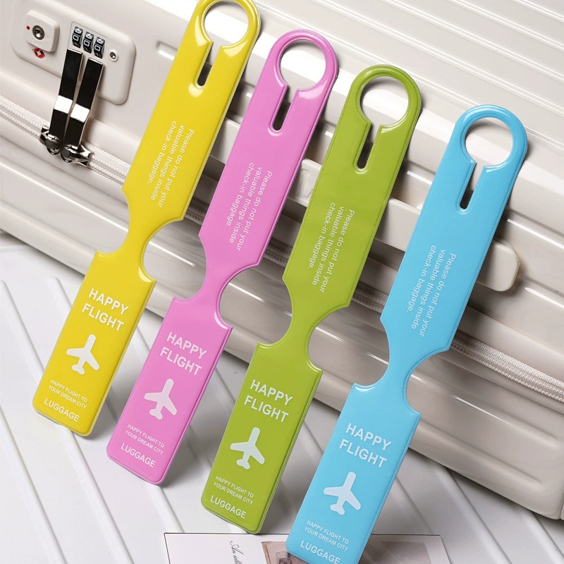 Трансграничный бестселлер ПВХ Багажная бирка багажная бирка указана на нетронутом креативный дорожный чемодан посадочный талон