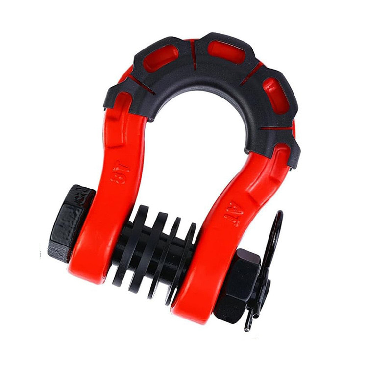 Trailer rope/net/strap | Great Wall U-Shackle - red-single-boxed