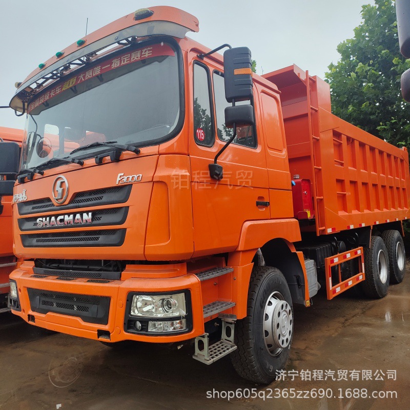 Cross-border export of Shaanqi Delong F3000 dump truck, 6*4 muck transport truck, ore engineering self-unloading truck