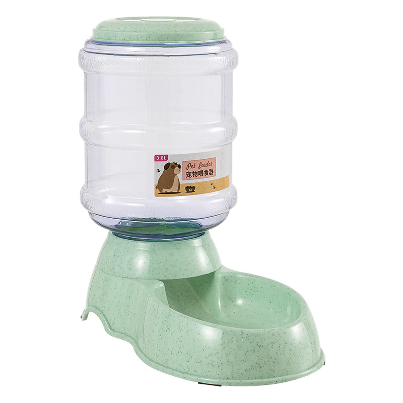 宠物喂食器【绿色 3.8L】