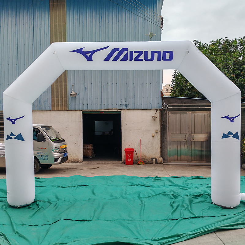 充气卡通拱门欢迎气模庆典活动幼儿园学校开学游乐场彩虹门