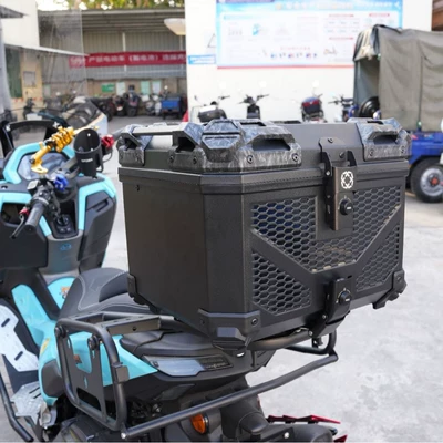 Quick-release Waterproof 45L Tail Box Motorcycle trunk