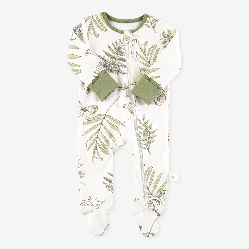 Mono de algodón estilo europeo y americano bebé mameluco de manga larga primavera, otoño e invierno bebé mameluco niños en línea rojo al por mayor