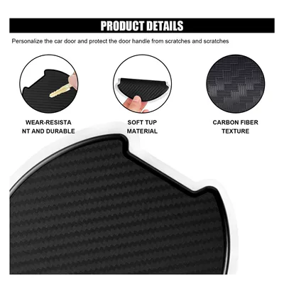 Handle Carbon Fiber 4Pcs | Portal Wrist