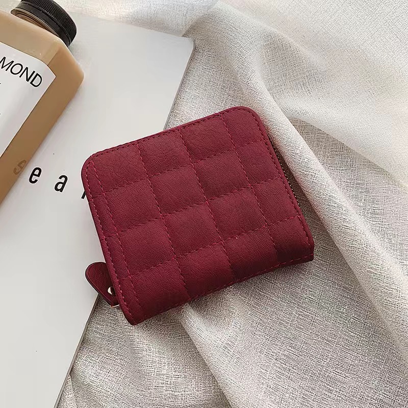 工場直販ミニ財布レディースバッグショートジッパーショートかわいい小銭入れ学生刺繍財布女性|undefined