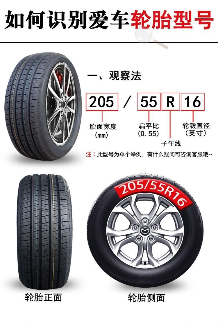 175 185 195 205 215 225 23, 50/55/60/65R 14R 15R 16 Tires