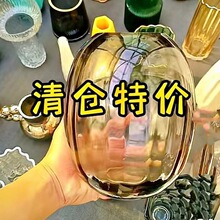 玻璃花瓶处理源低价批发水培植物干ins家居地摊货花瓶复古摆件
