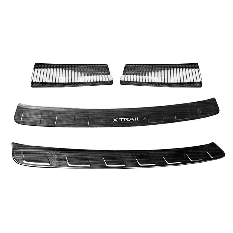 Suitable for 22-25 Models of Nissan X-Trail Rogue Japanese Version Interior and Exterior Rear Guard Panels Tailgate Guard Panels for Automobiles