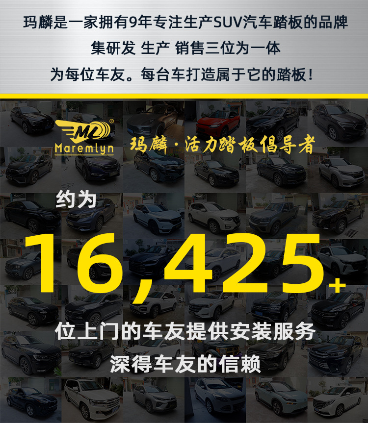 Factory Direct Sales suitable for 2023 Geely Galaxy L7 pedal modified original side pedal two sides welcome step