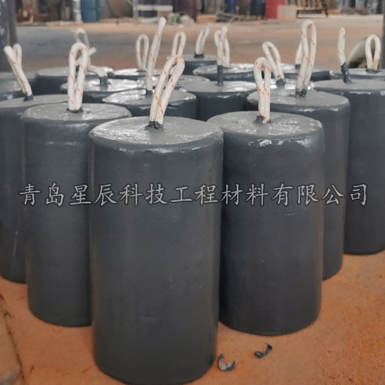 青岛星辰实心聚氨酯靠球 船舶防撞EVA靠球 码头实心护舷
