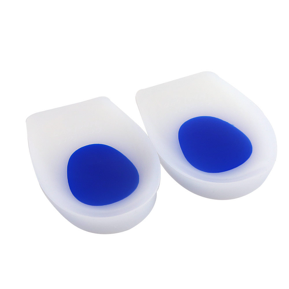 Almohadilla del talón almohadilla del talón de silicona transparente autoadhesiva aliviar el dolor del talón de los hombres y las mujeres de silicona taza del talón almohadilla del talón fabricante image 5