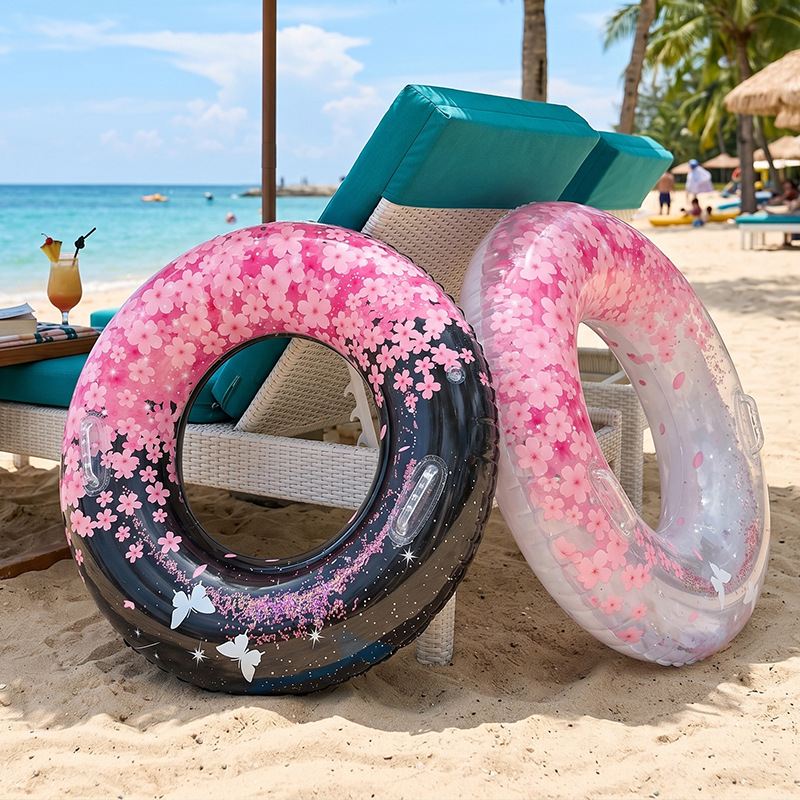 Flotador Inflable para Adultos de PVC con Asas para Piscina