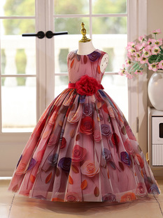 (Cross-border trading), dress, summer three dimensional small princess costume, European style