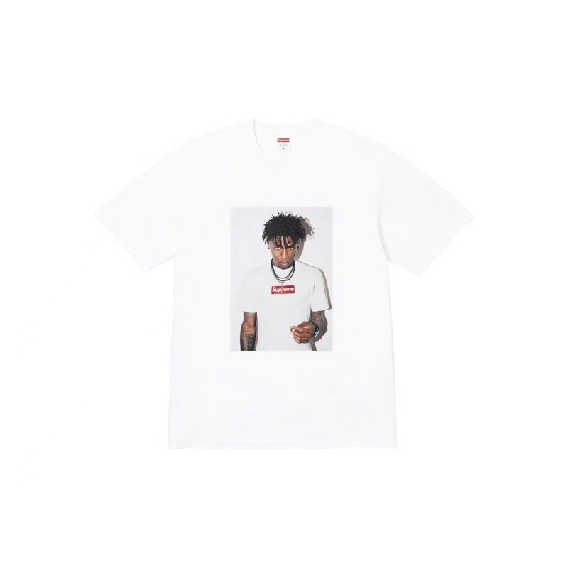 SUP潮牌SS25  Short-sleeved T-shirt 美潮街潮短袖T恤|undefined