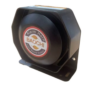 Car Alarm Horn High Power 200W Speaker Universal Horn Shouting Ultra-Thin Flat Mouth Octagonal Horn