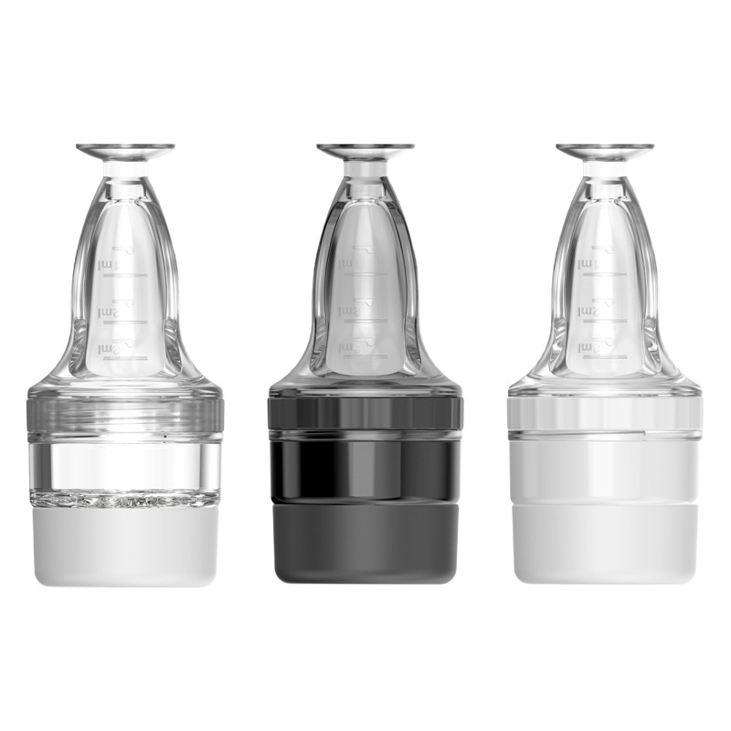 Mino aplicador de medicina del cuero cabelludo cabeza bola masaje medicina dispensador 1mL ridil cuidado del cabello aceite esencial medicina aplicador