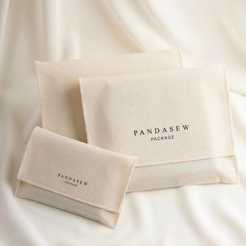 Customized Color Cotton Flap Bag, Skin Care Product Sample, Travel Toiletries Storage Bag, Original Ecological Canvas Packaging Customized Color Cotton Flap Bag, Skin Care Product Sample, Travel Toiletries Storage Bag, Original Ecological Canvas Packaging