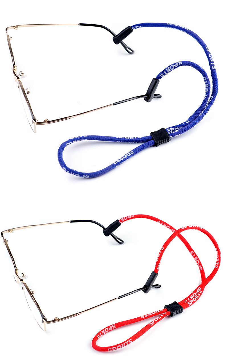 Einfacher Stil Brief Seil Unisex Brillenkette display picture 1