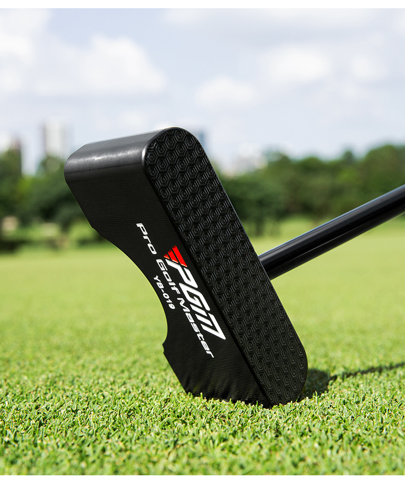 Gậy golf PGM dạng đứng thẳng đánh, trọng tâm thấp, có đường chỉ hướng, chiều dài 34 inch — TUG045-Đen chi tiết 11