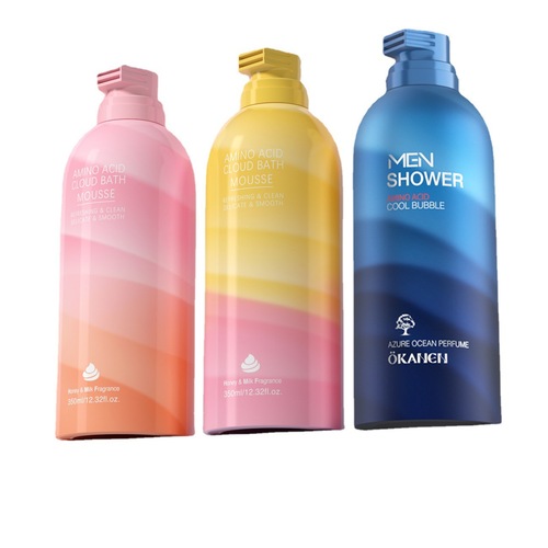 Ogalaini amino acid cloud shower mousse shower gel shower gel shower gel toiletries wholesale