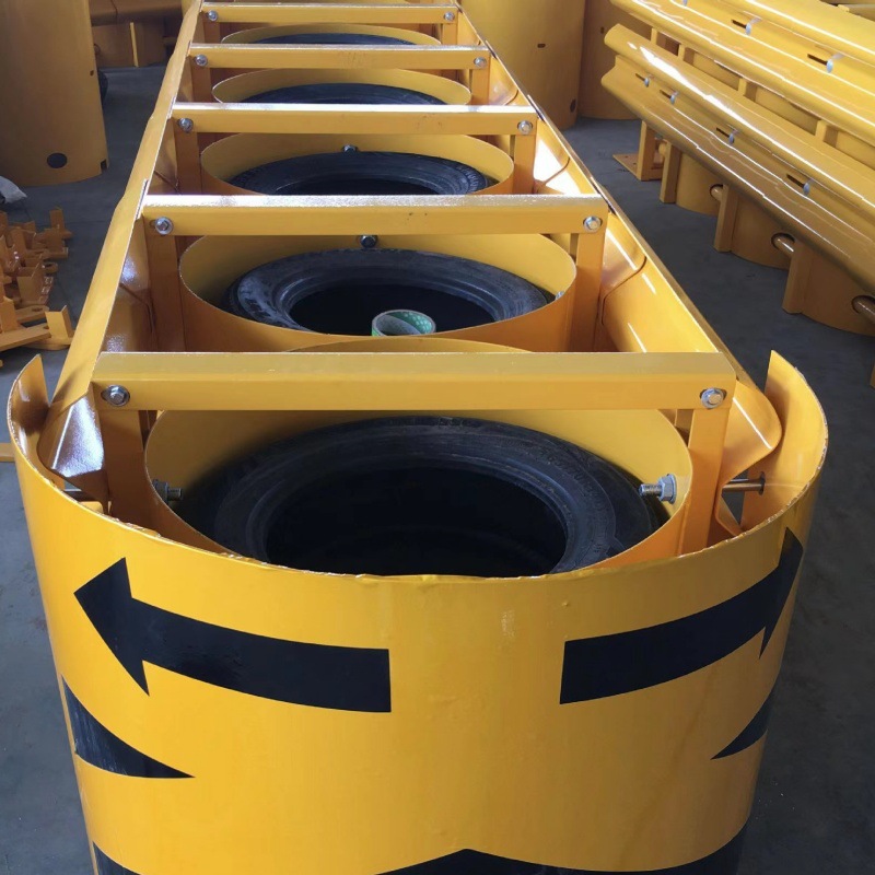 Cojín anticolisión para vehículos de minería Cojín de goma anticorrosión de carretera resistente al impacto y amortiguador de seguridad (depósito) image 4