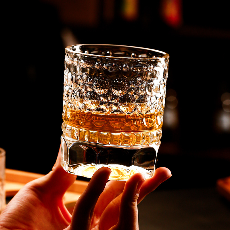 Bar KTV tazas de whisky de vidrio tazas de licores de alta calidad tazas de brandy clásicas tazas de cerveza caseras